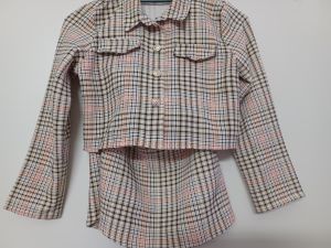 Kids Costumes to Hire - Tartan Jacket & Skirt - 8 Years